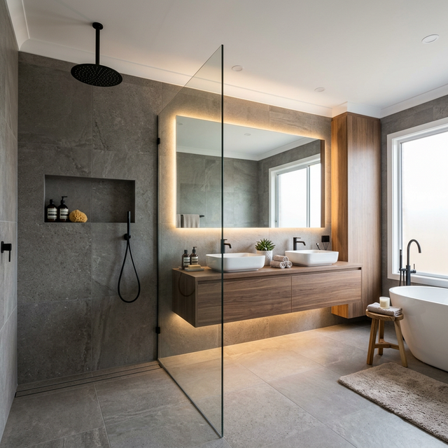Reforma de bano con ducha italiana en Granada