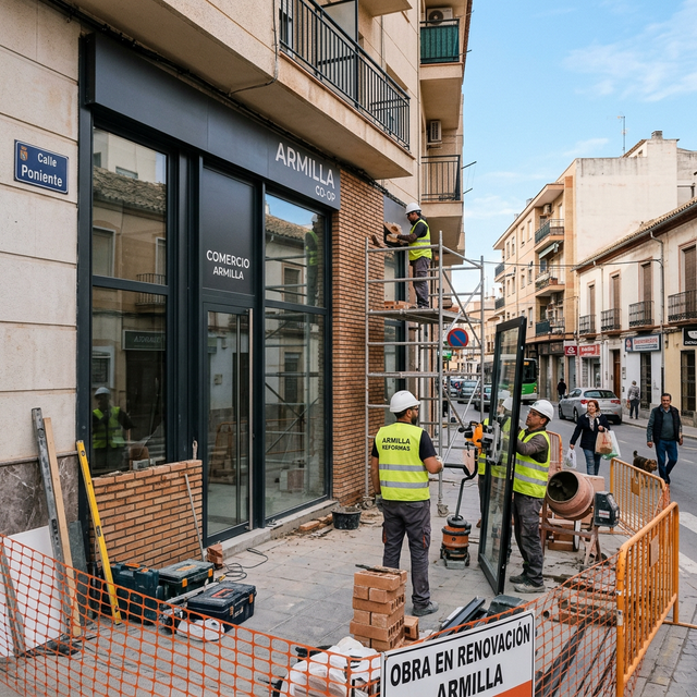 Albañiles en Armilla